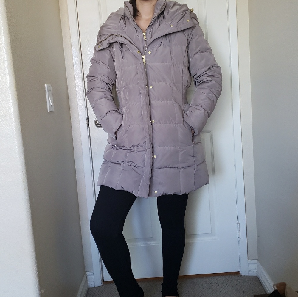 Cole Haan Hooded down puffer coat